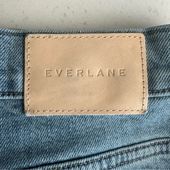 Everlane The Way High Jean 32 Regular Light Wash Denim For Women Organic Cotton - Picture 5 of 8